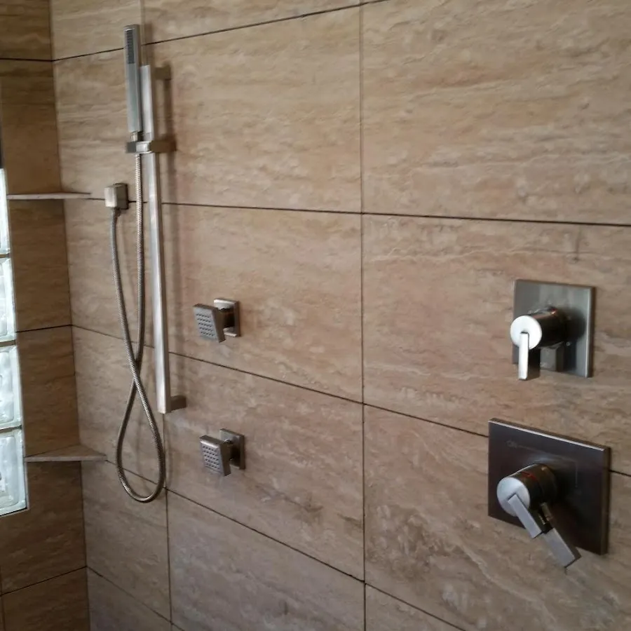 Shower fixture installation for Water Heater Replacement in Smyrna